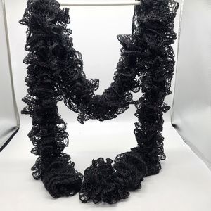 Handmade Ruffle Scarf- Brand New